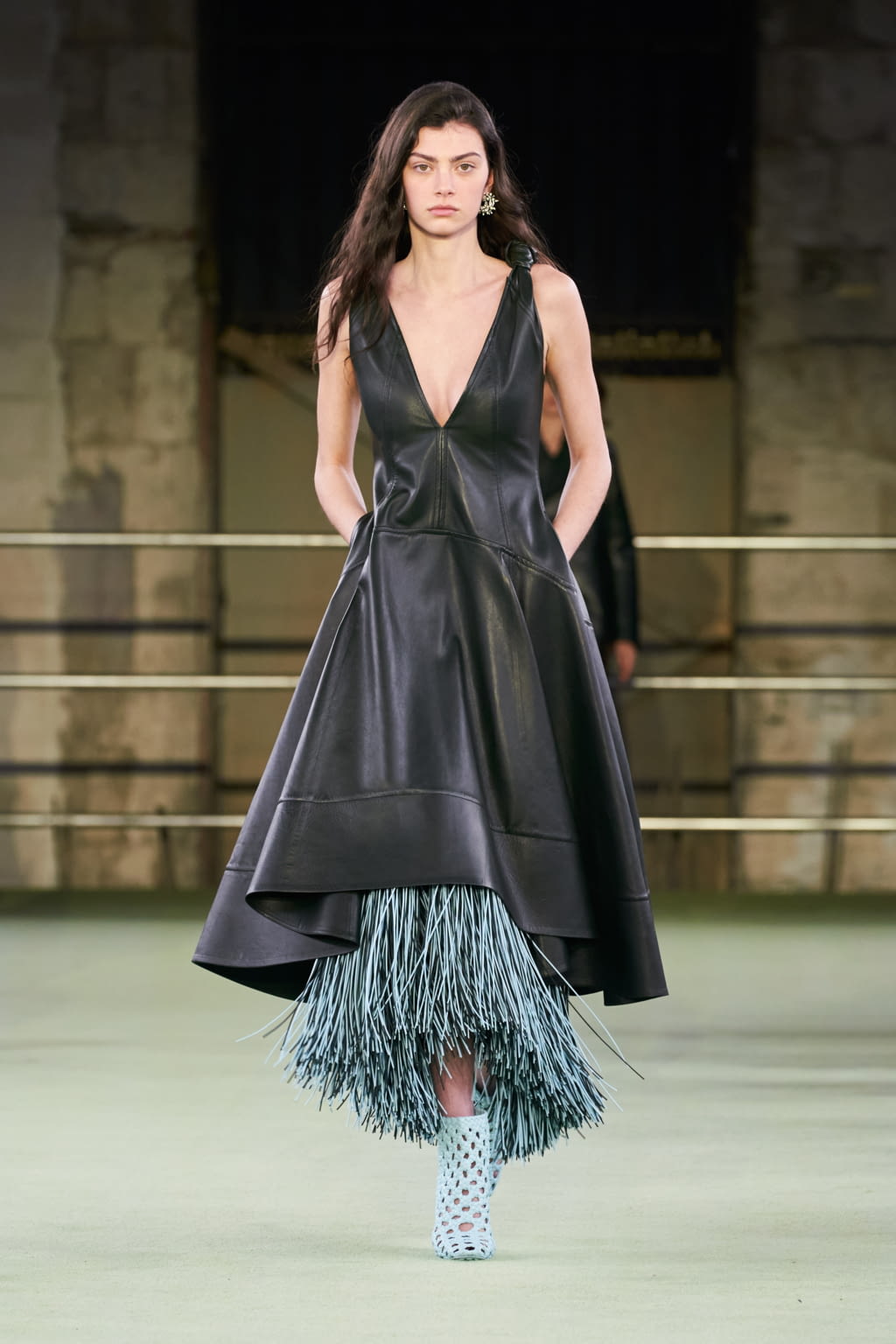 Fashion Week Milan Fall/Winter 2022 look 28 from the Bottega Veneta collection womenswear