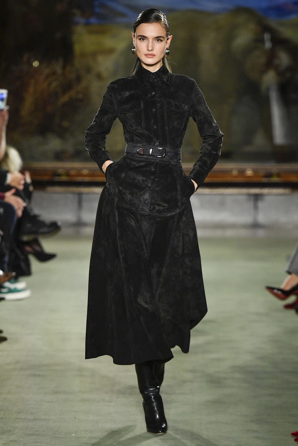 Fashion Week New York Fall/Winter 2020 look 9 de la collection Brandon Maxwell womenswear