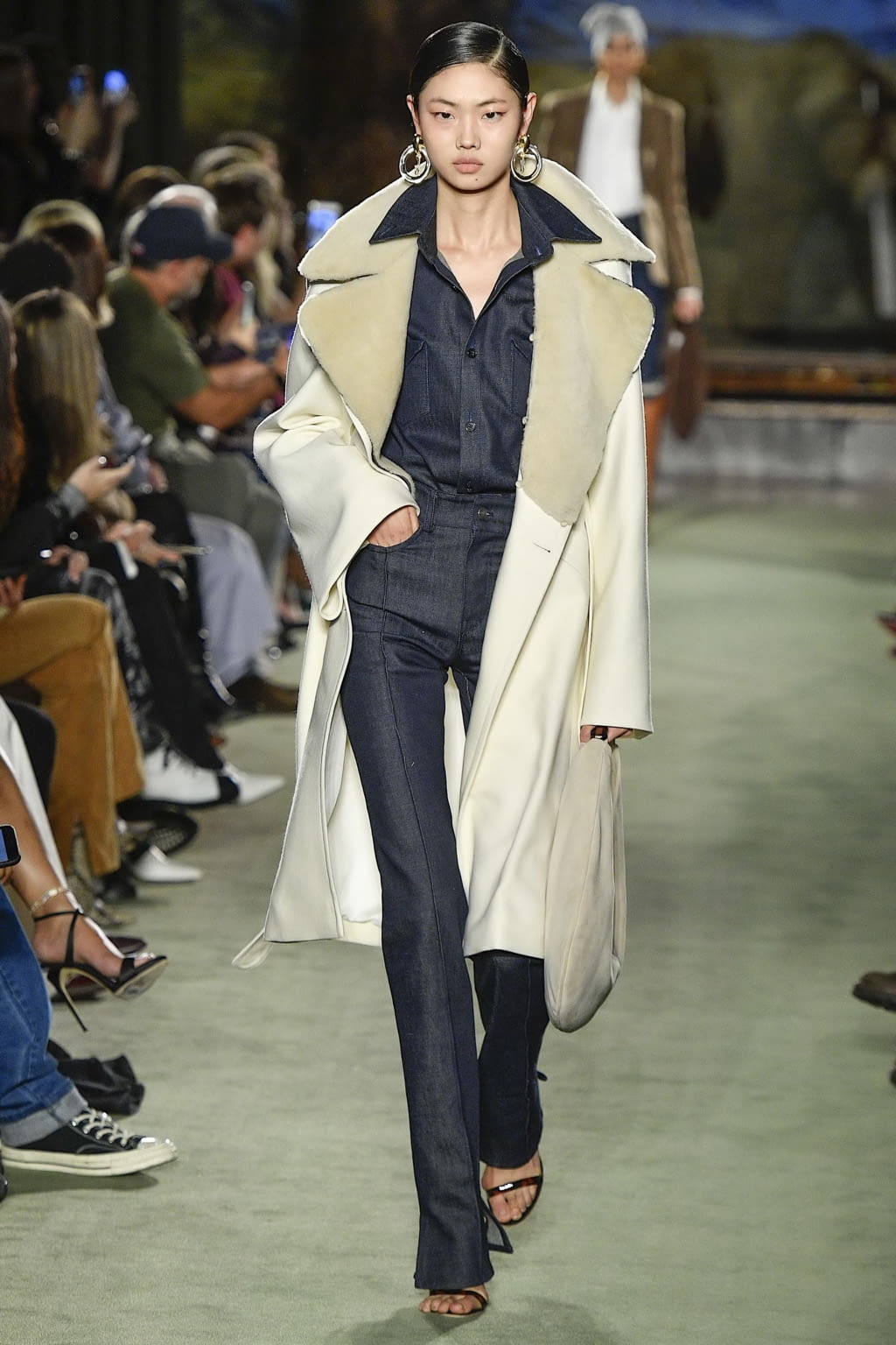 Fashion Week New York Fall/Winter 2020 look 15 de la collection Brandon Maxwell womenswear