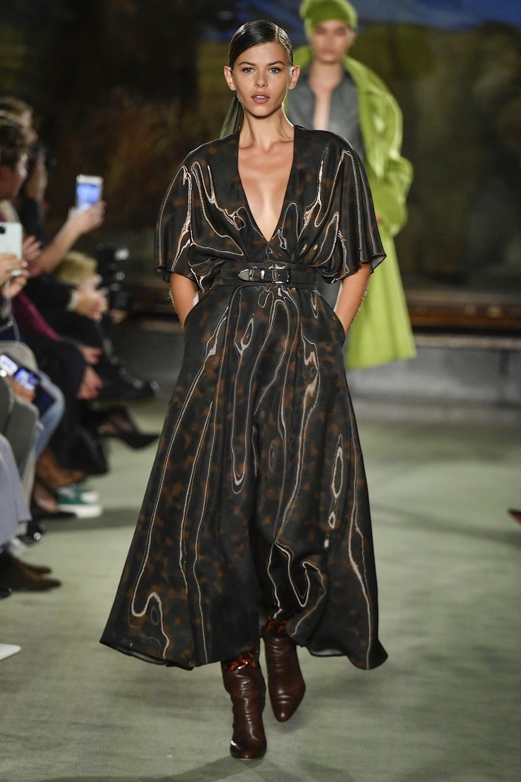 Fashion Week New York Fall/Winter 2020 look 25 from the Brandon Maxwell collection womenswear