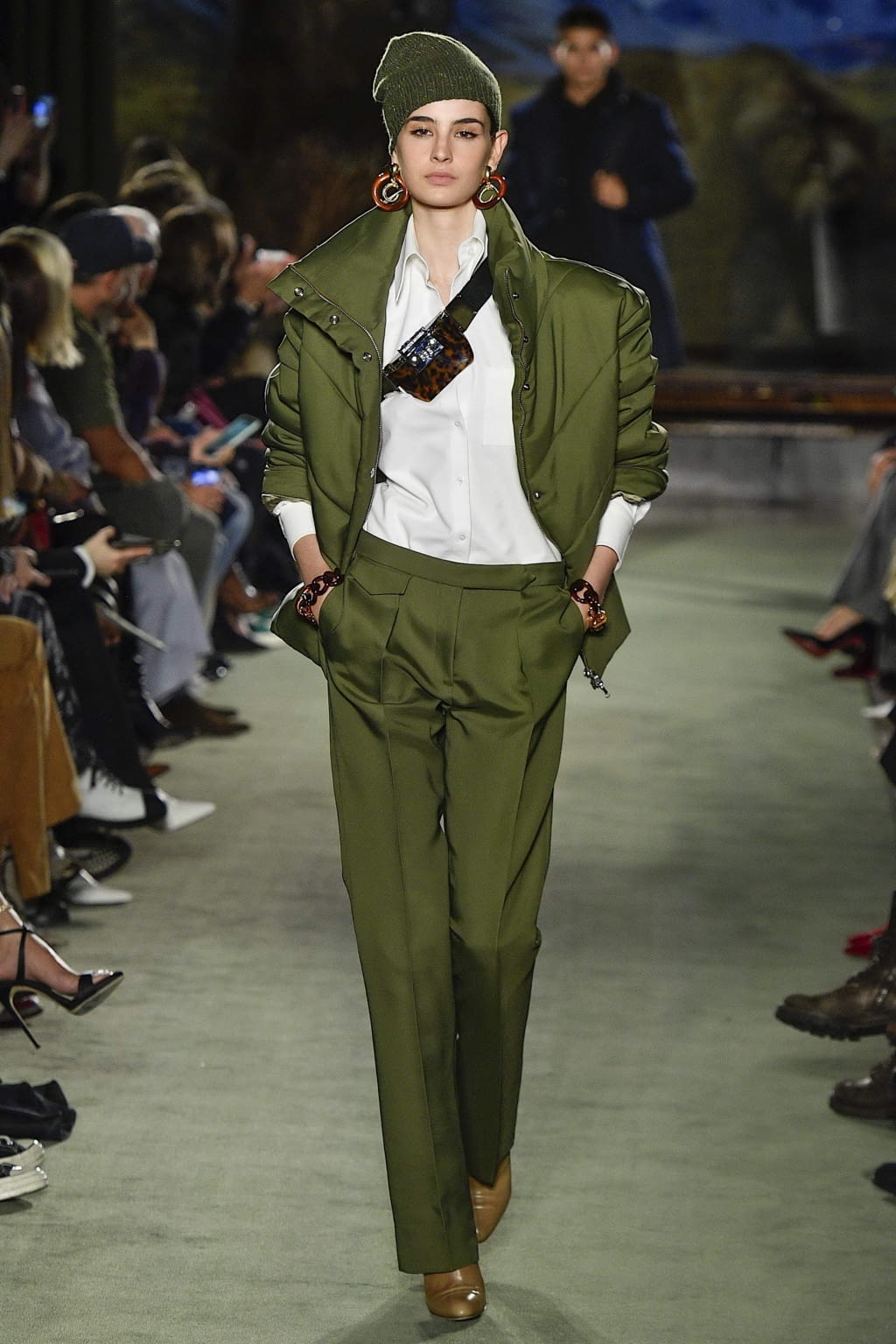 Fashion Week New York Fall/Winter 2020 look 35 de la collection Brandon Maxwell womenswear