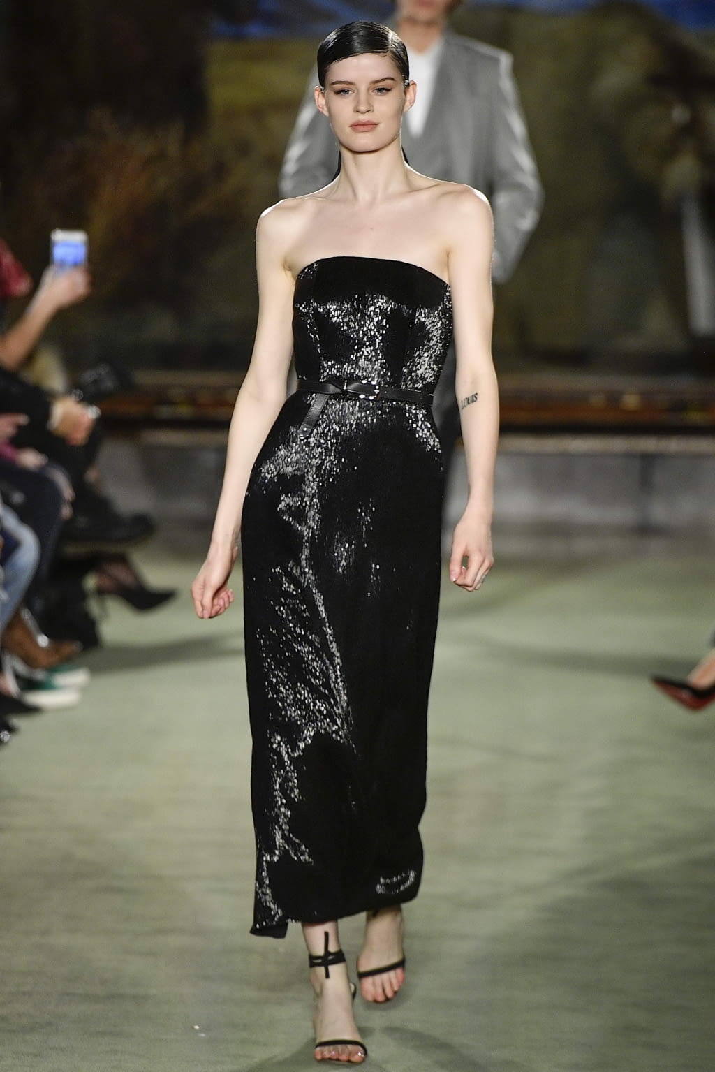 Fashion Week New York Fall/Winter 2020 look 54 from the Brandon Maxwell collection womenswear