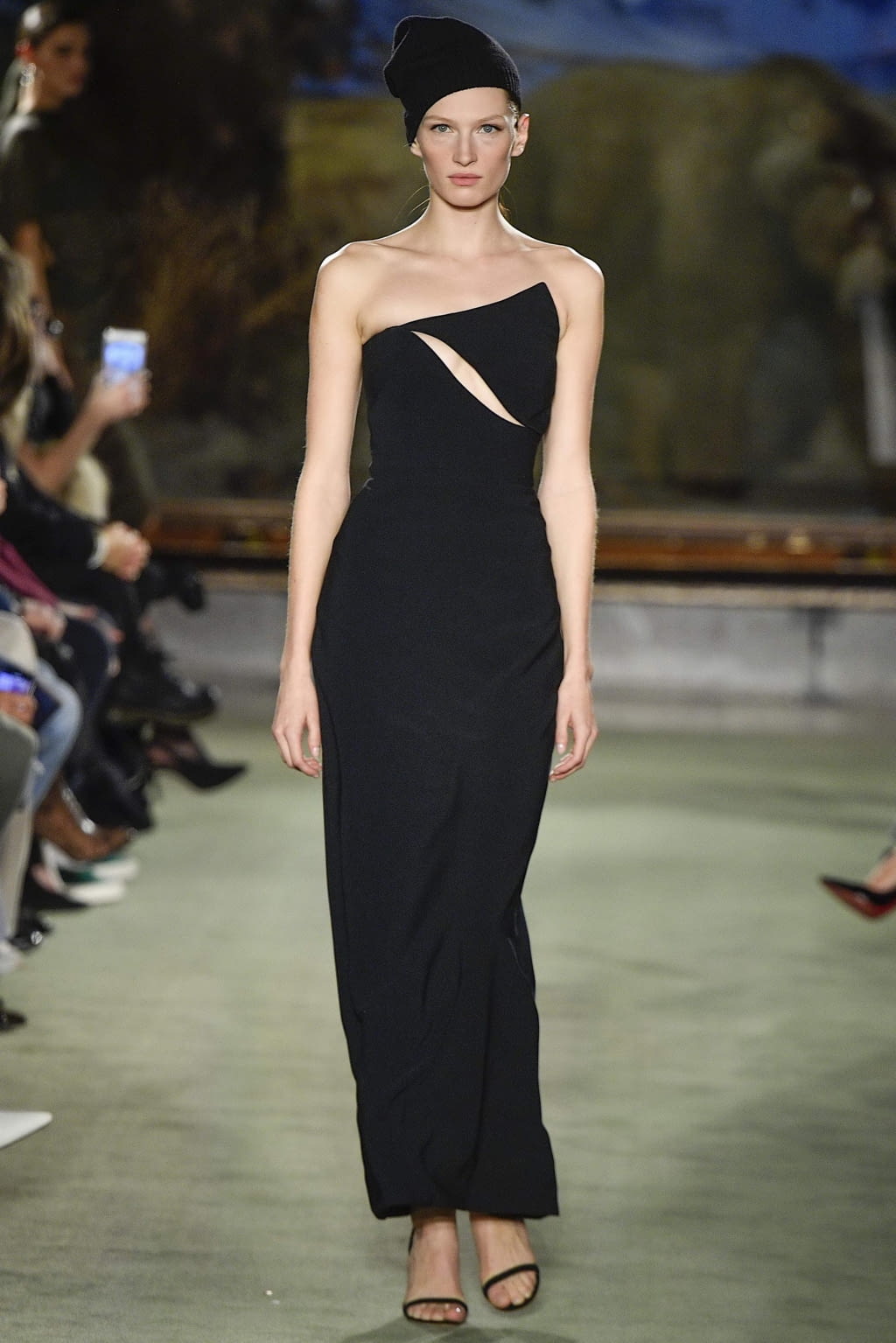 Fashion Week New York Fall/Winter 2020 look 55 from the Brandon Maxwell collection womenswear