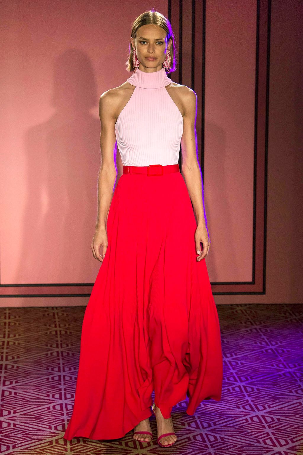 Fashion Week New York Spring/Summer 2018 look 6 from the Brandon Maxwell collection womenswear