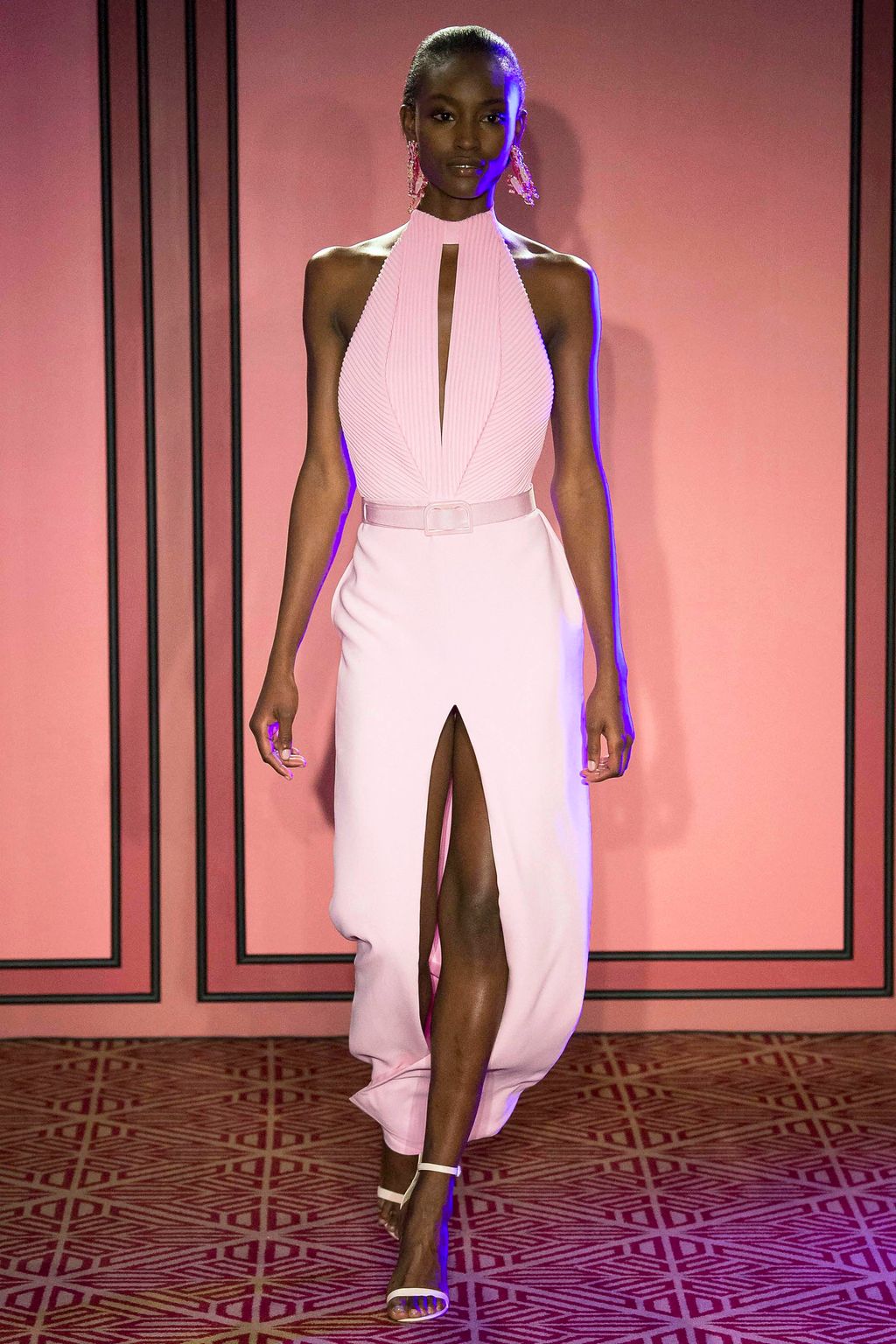 Fashion Week New York Spring/Summer 2018 look 36 from the Brandon Maxwell collection womenswear