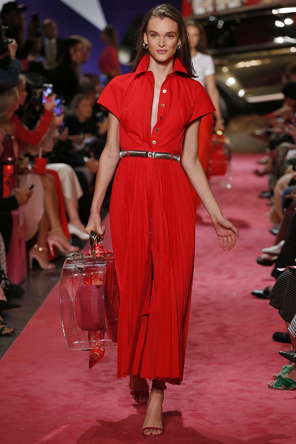 Fashion Week New York Spring/Summer 2019 look 6 from the Brandon Maxwell collection 女装