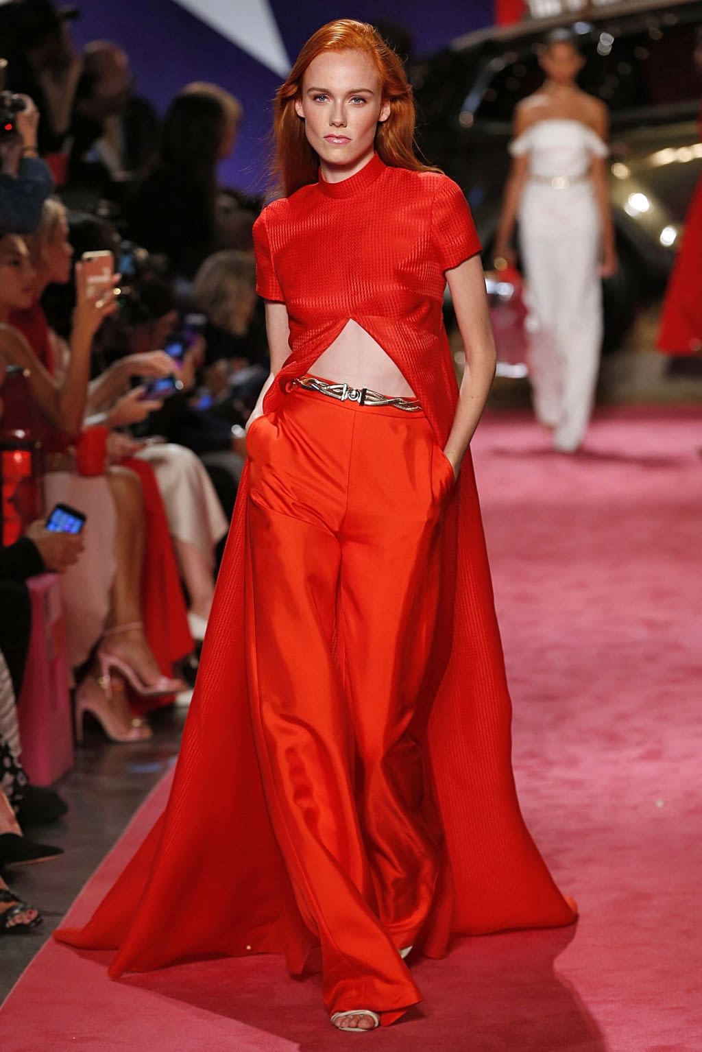 Fashion Week New York Spring/Summer 2019 look 9 from the Brandon Maxwell collection womenswear