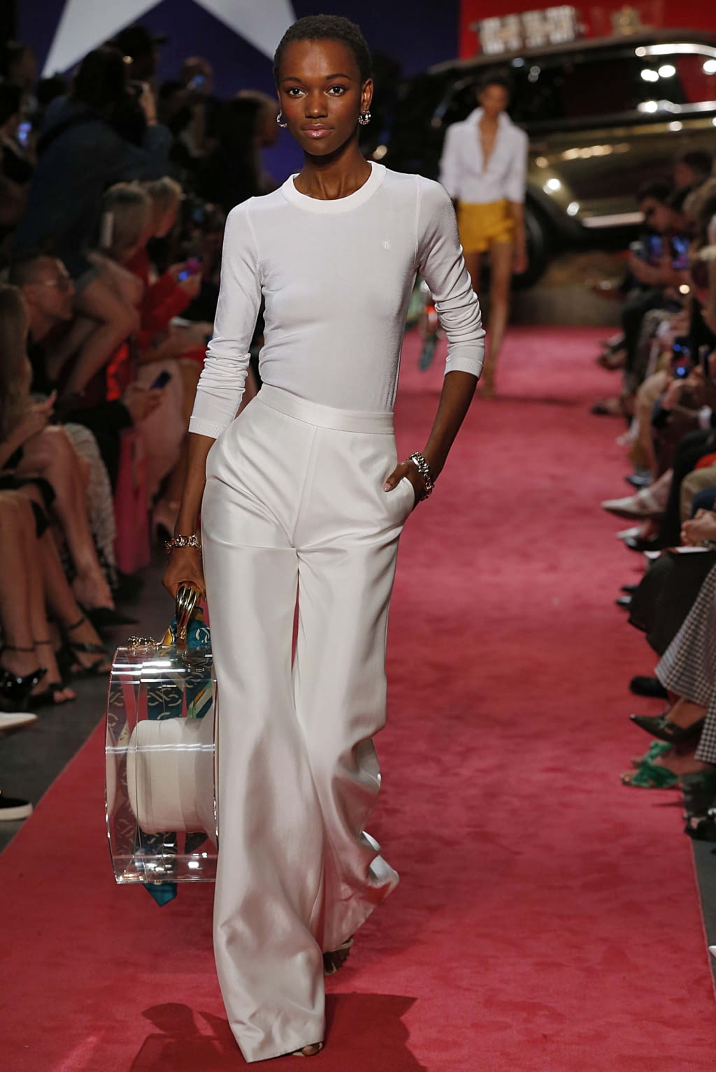 Fashion Week New York Spring/Summer 2019 look 24 from the Brandon Maxwell collection 女装