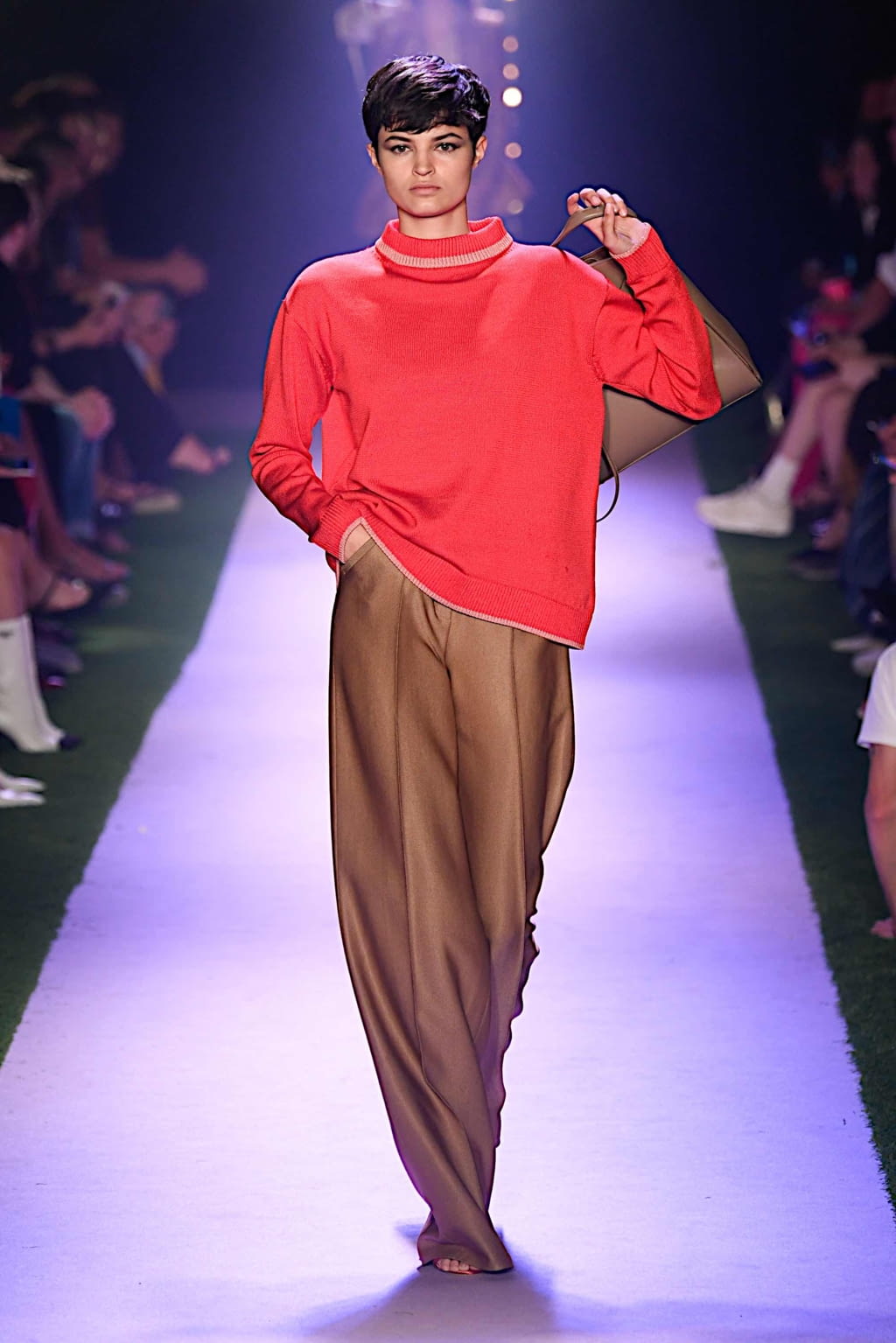 Fashion Week New York Spring/Summer 2020 look 6 de la collection Brandon Maxwell womenswear