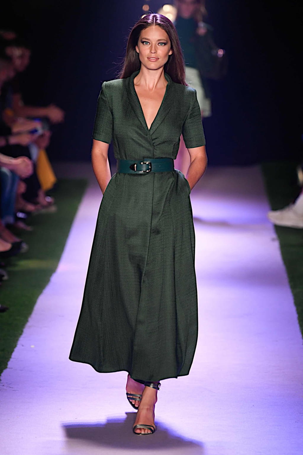 Fashion Week New York Spring/Summer 2020 look 13 de la collection Brandon Maxwell womenswear