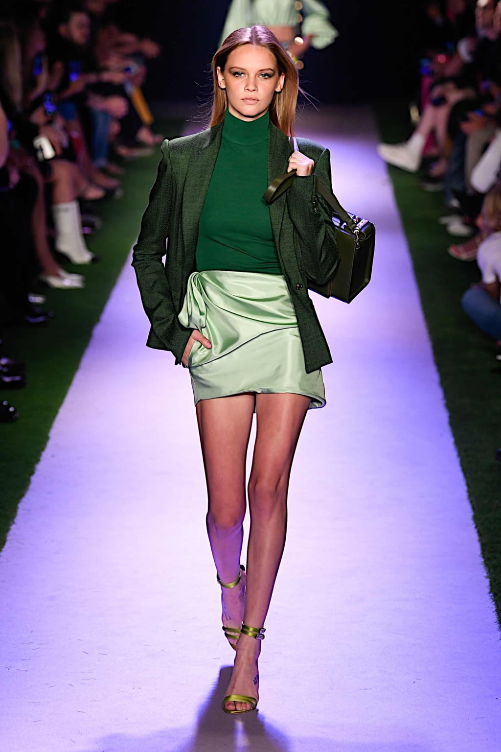 Fashion Week New York Spring/Summer 2020 look 14 de la collection Brandon Maxwell womenswear