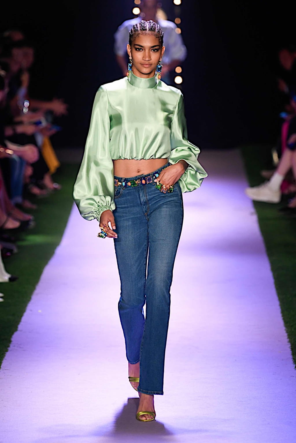 Fashion Week New York Spring/Summer 2020 look 15 de la collection Brandon Maxwell womenswear