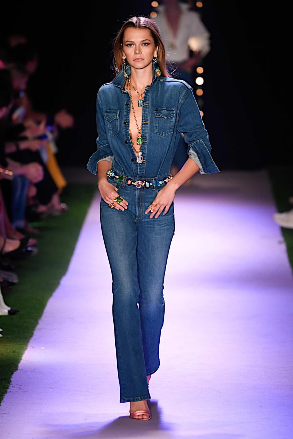 Fashion Week New York Spring/Summer 2020 look 17 de la collection Brandon Maxwell womenswear