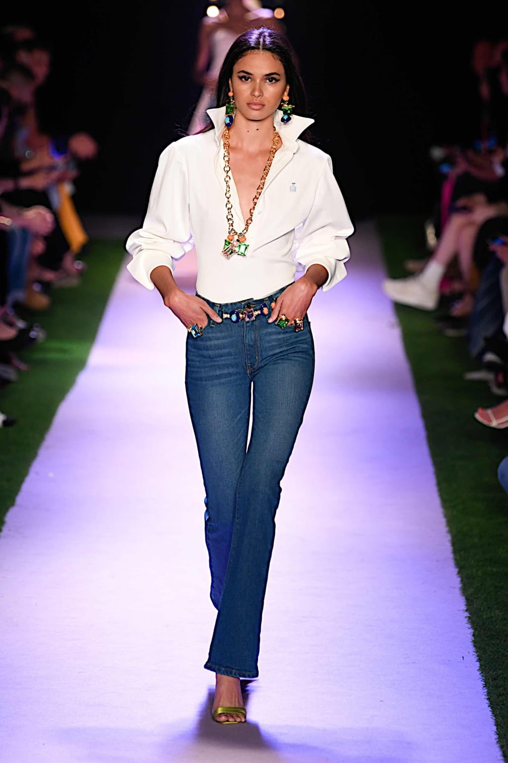 Fashion Week New York Spring/Summer 2020 look 18 de la collection Brandon Maxwell womenswear