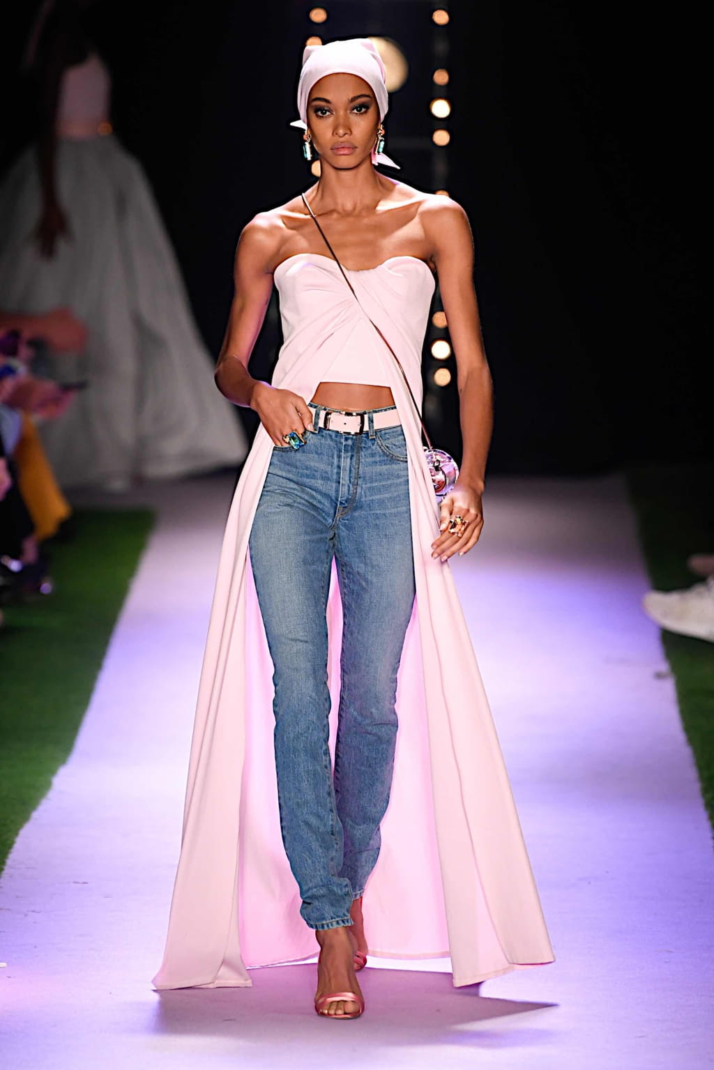 Fashion Week New York Spring/Summer 2020 look 19 from the Brandon Maxwell collection womenswear