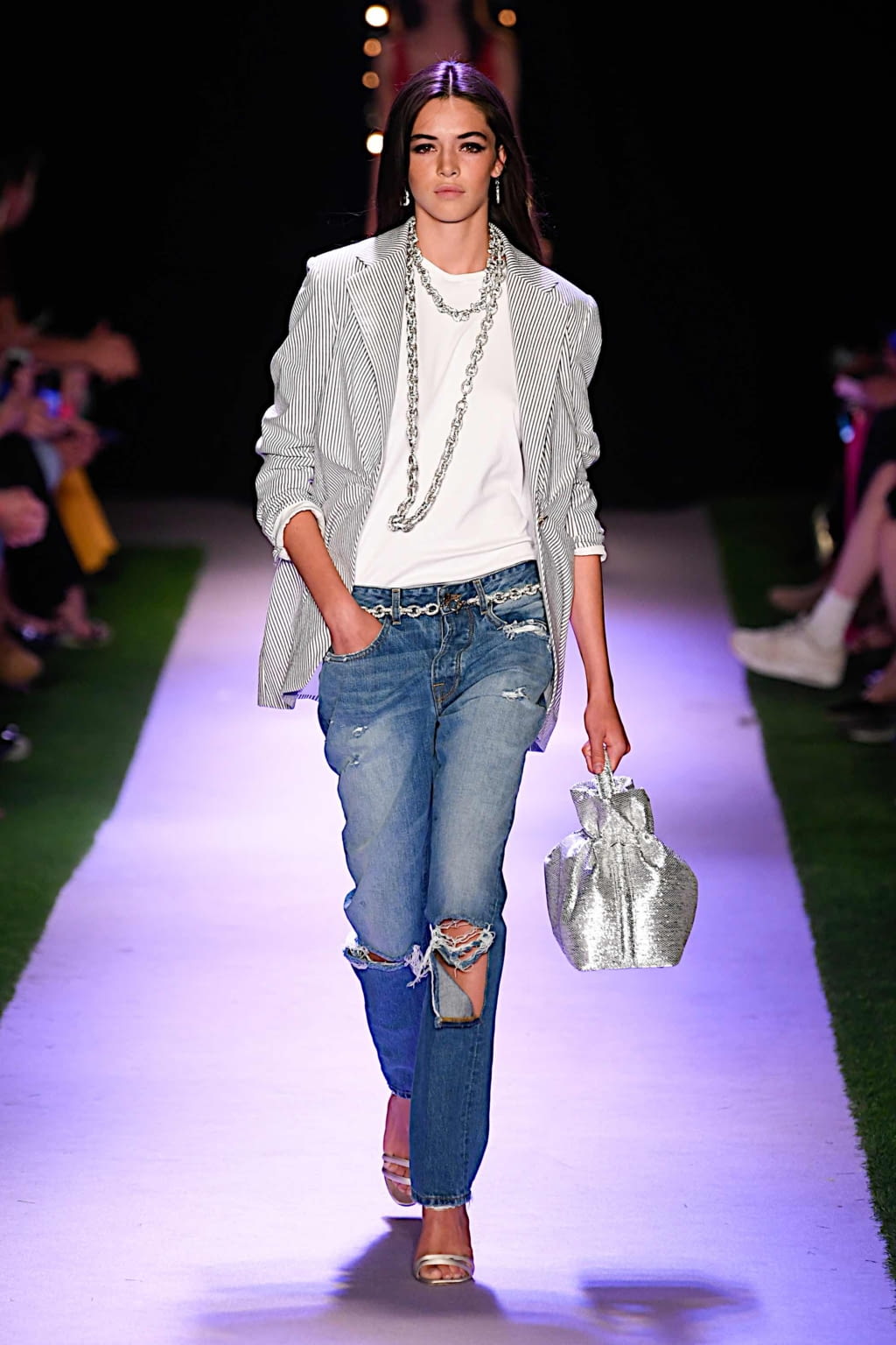 Fashion Week New York Spring/Summer 2020 look 24 de la collection Brandon Maxwell womenswear