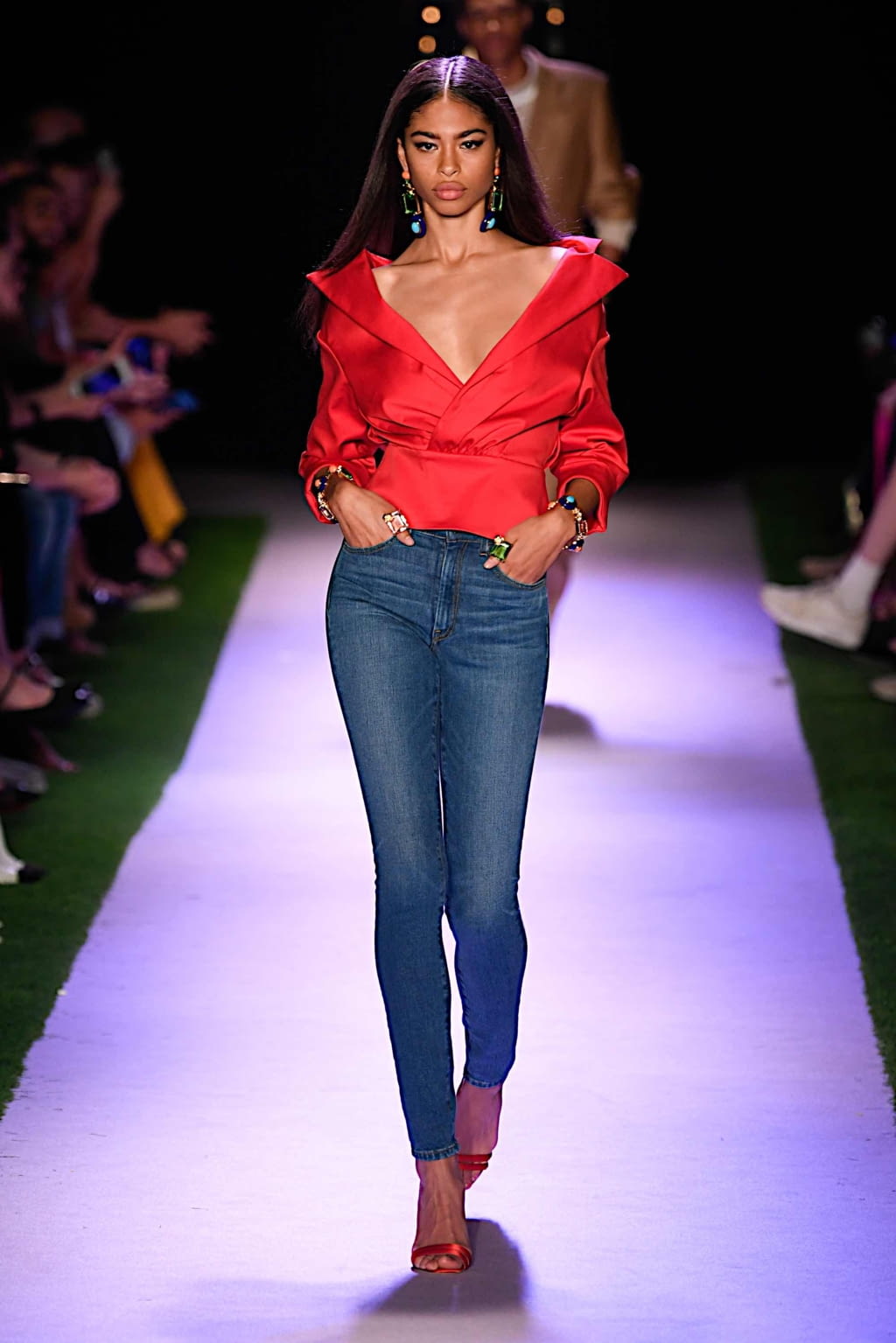 Fashion Week New York Spring/Summer 2020 look 27 de la collection Brandon Maxwell womenswear