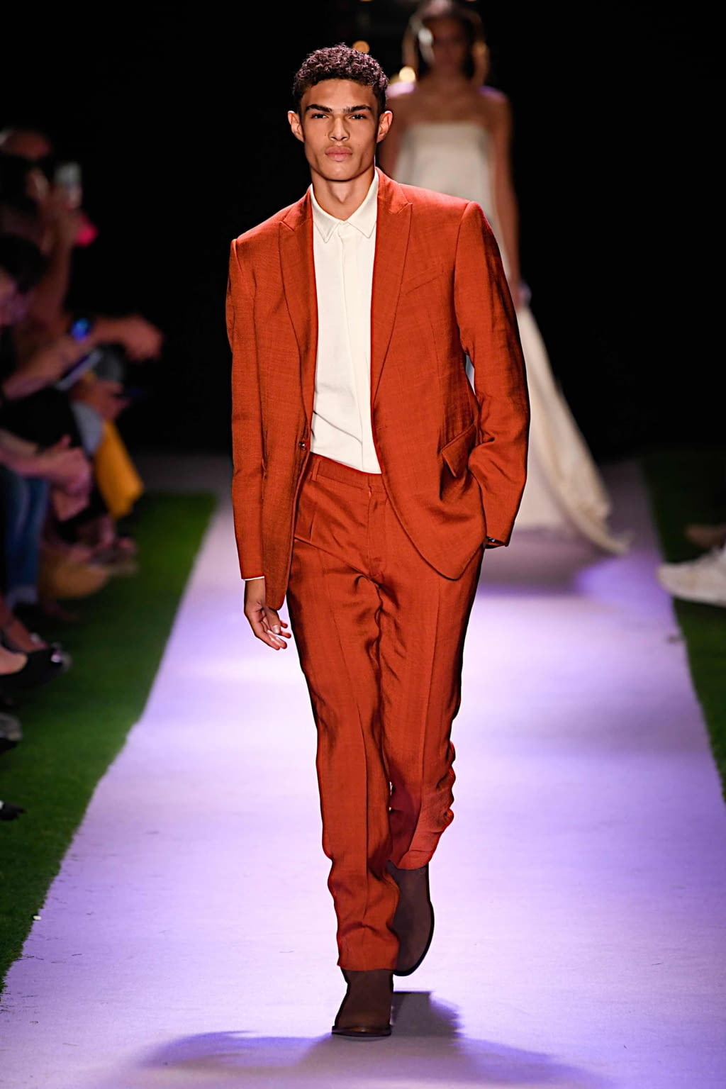 Fashion Week New York Spring/Summer 2020 look 37 de la collection Brandon Maxwell womenswear