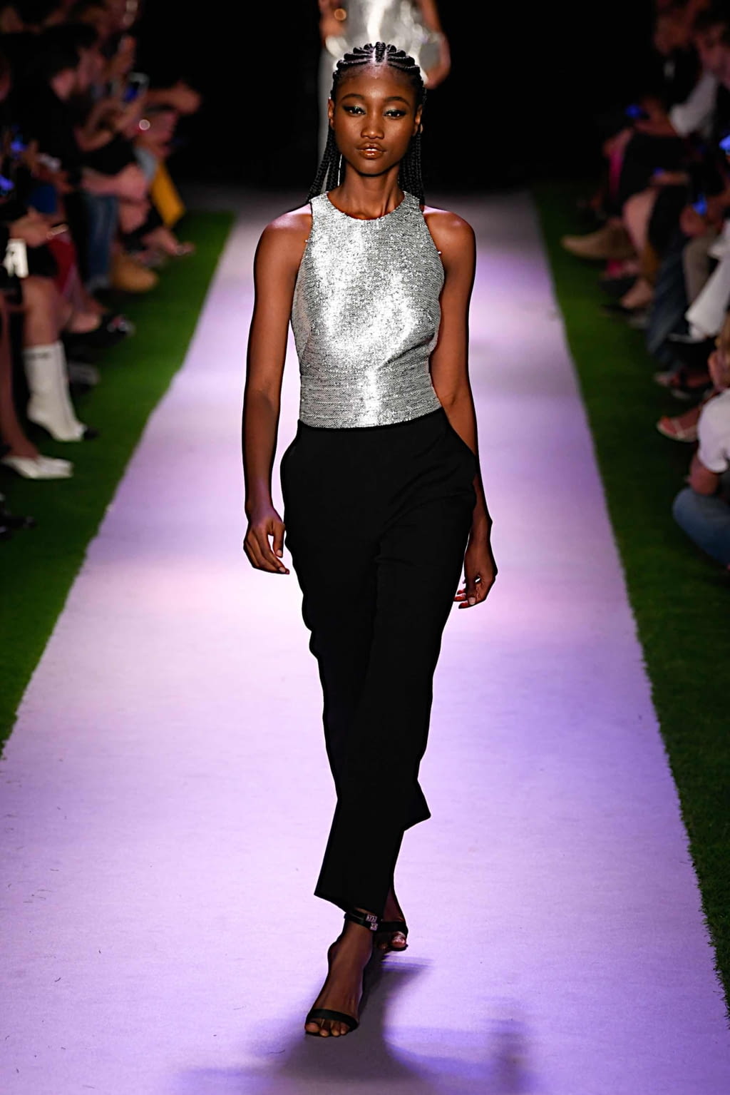 Fashion Week New York Spring/Summer 2020 look 42 from the Brandon Maxwell collection womenswear