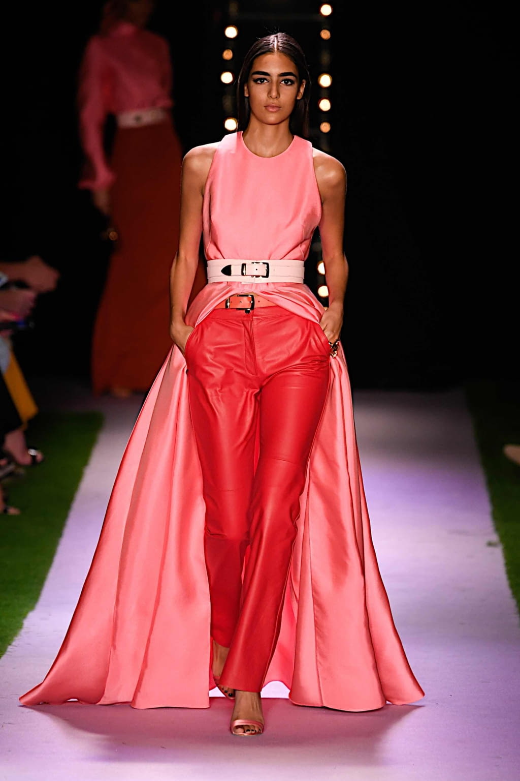 Fashion Week New York Spring/Summer 2020 look 53 from the Brandon Maxwell collection womenswear