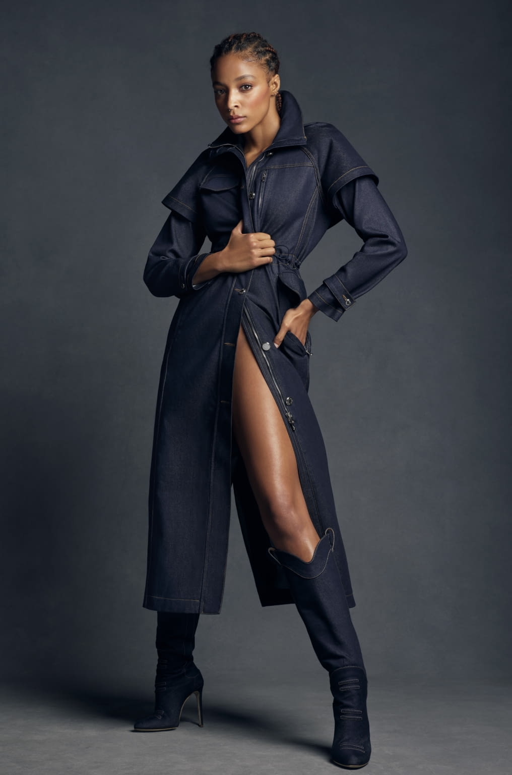 Fashion Week New York Spring/Summer 2021 look 6 de la collection Brandon Maxwell womenswear