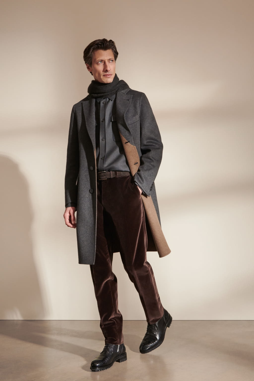 Fashion Week Milan Fall/Winter 2021 look 31 from the Brioni collection menswear