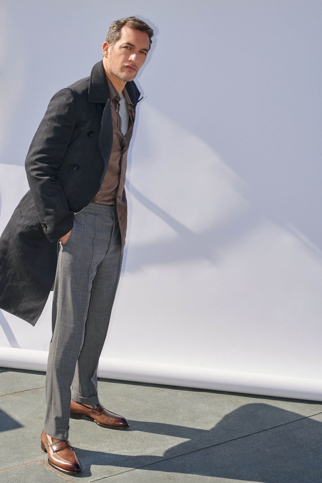 Fashion Week Florence Spring/Summer 2020 look 2 from the Brioni collection menswear