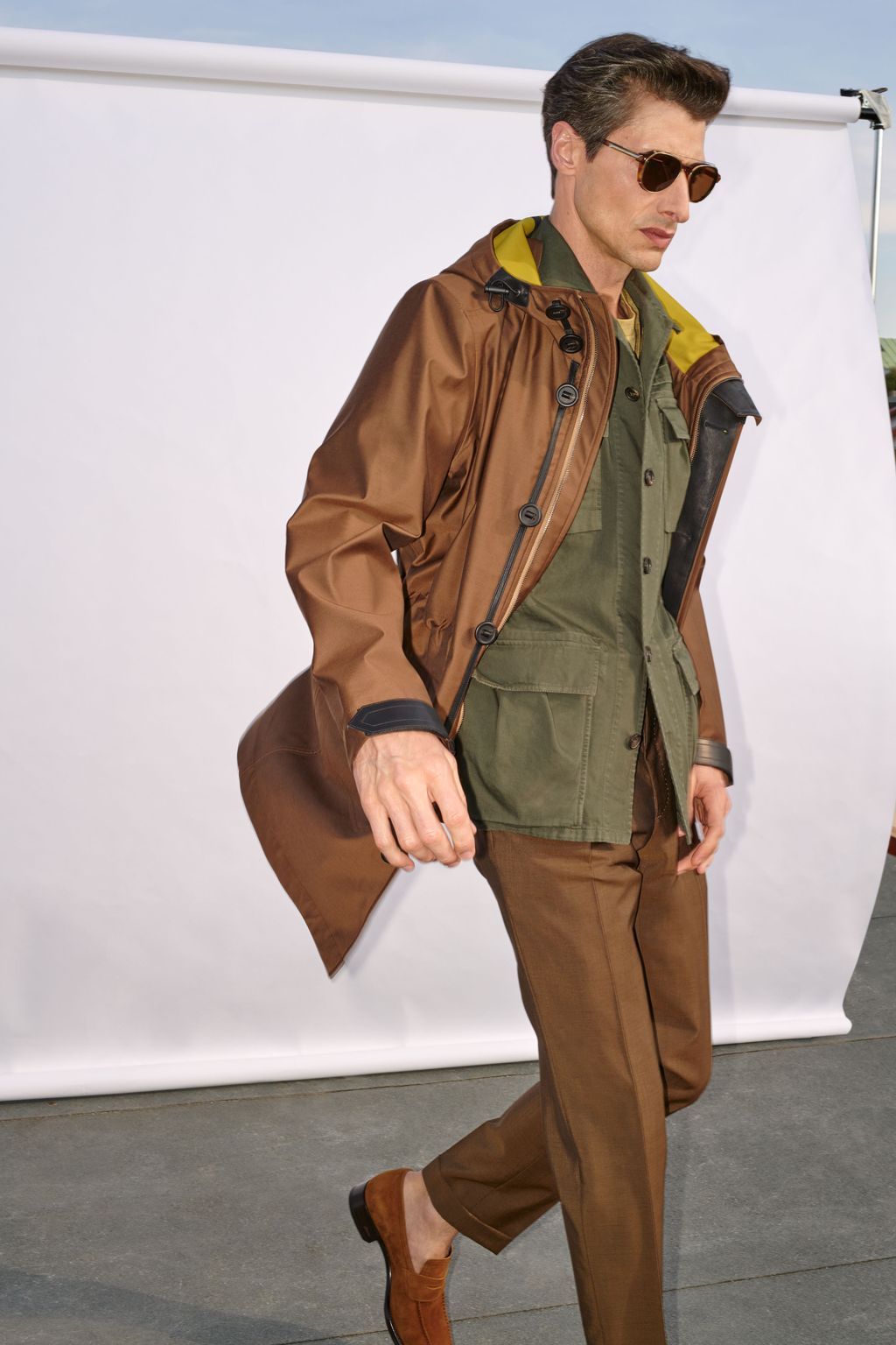 Fashion Week Florence Spring/Summer 2020 look 9 from the Brioni collection 男装