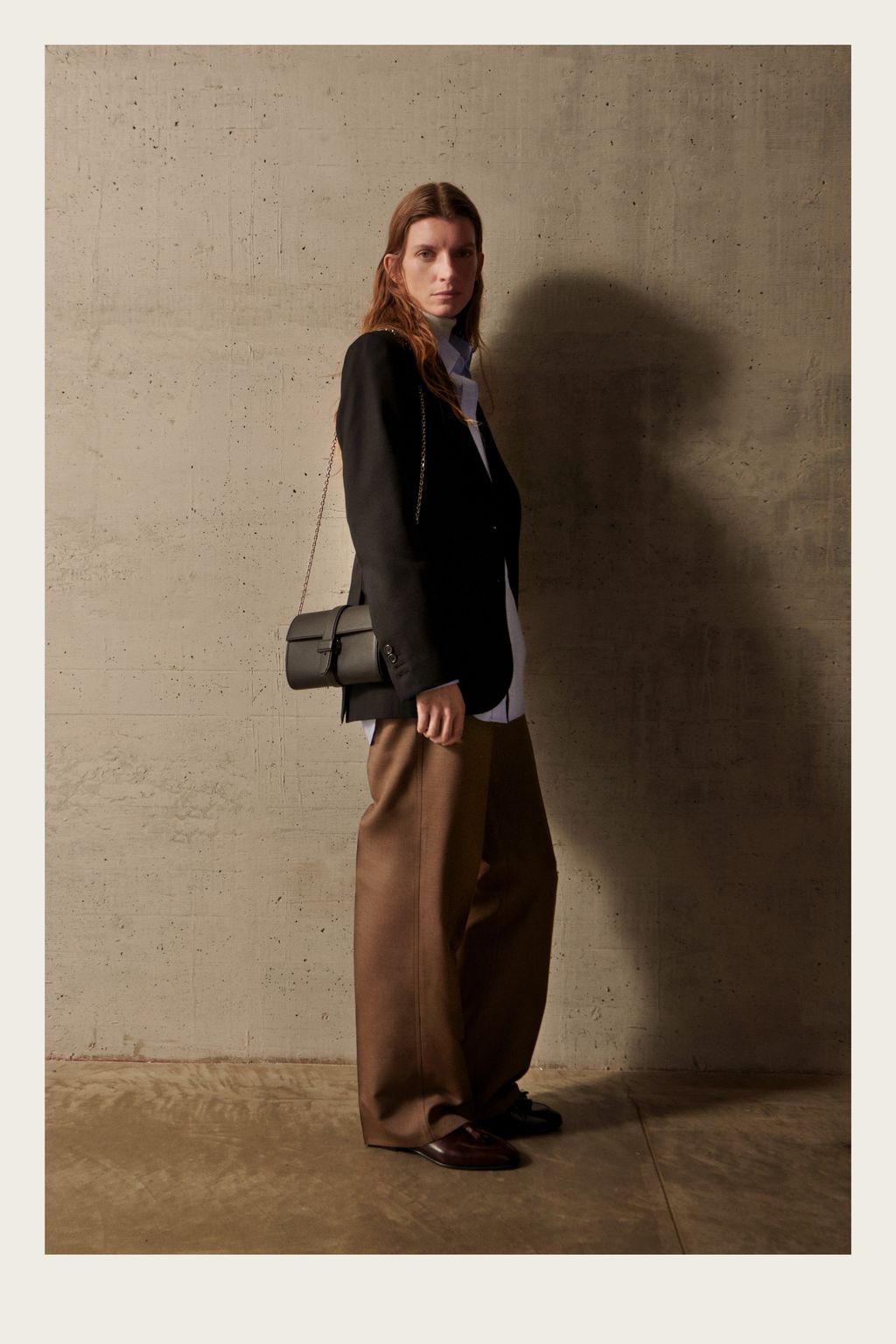 Fashion Week Milan Fall/Winter 2023 look 5 de la collection Brioni womenswear