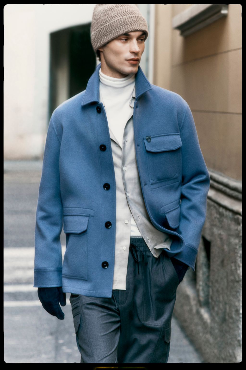 Fashion Week Milan Fall/Winter 2024 look 15 from the Brioni collection menswear
