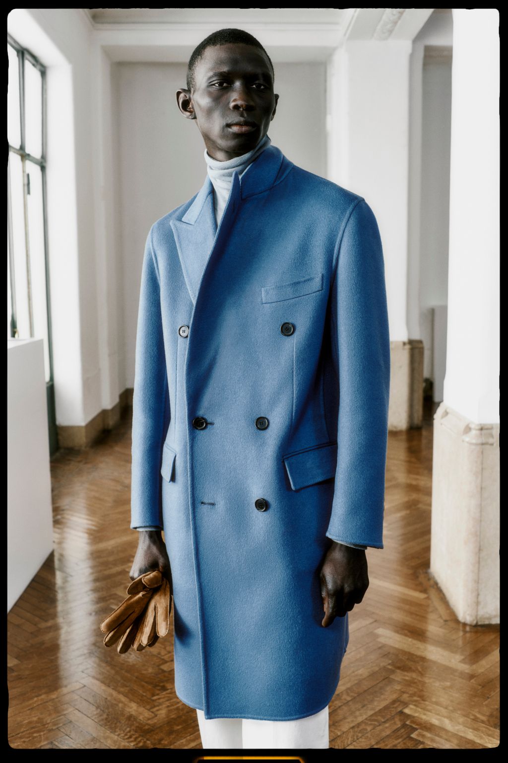 Fashion Week Milan Fall/Winter 2024 look 17 from the Brioni collection menswear