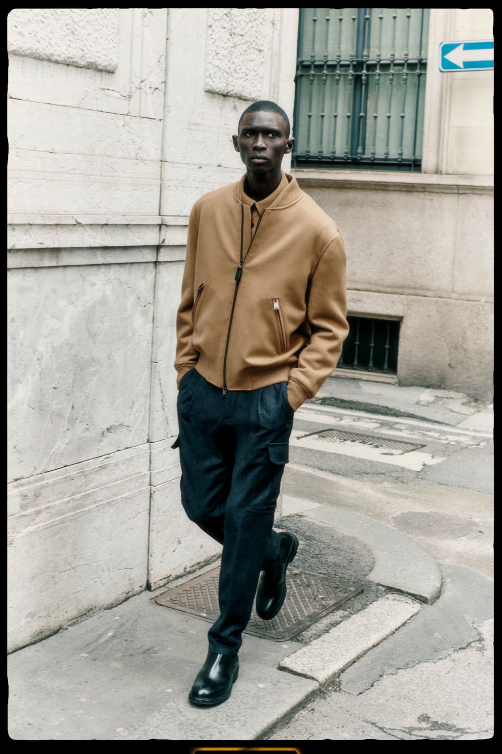 Fashion Week Milan Fall/Winter 2024 look 22 from the Brioni collection 男装