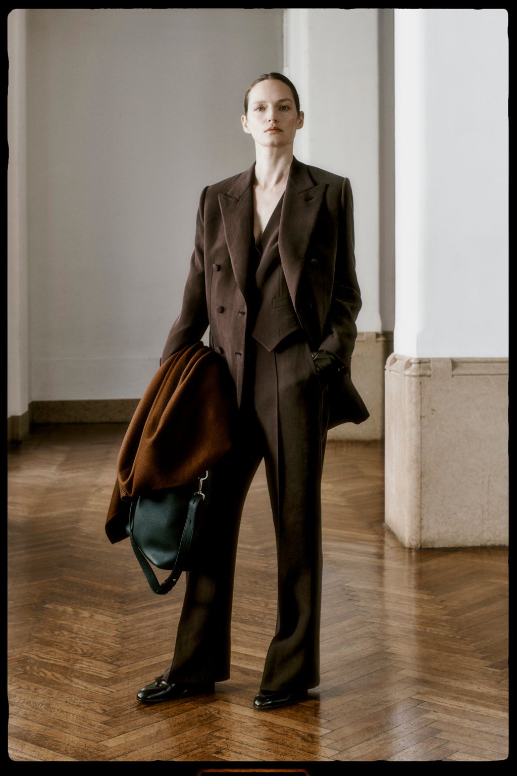 Fashion Week Milan Fall/Winter 2024 look 3 from the Brioni collection 女装