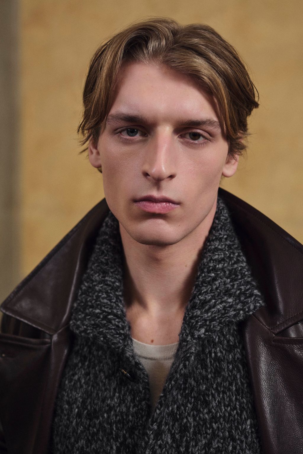 Fashion Week Milan Fall/Winter 2025 look 14 from the Brioni collection menswear