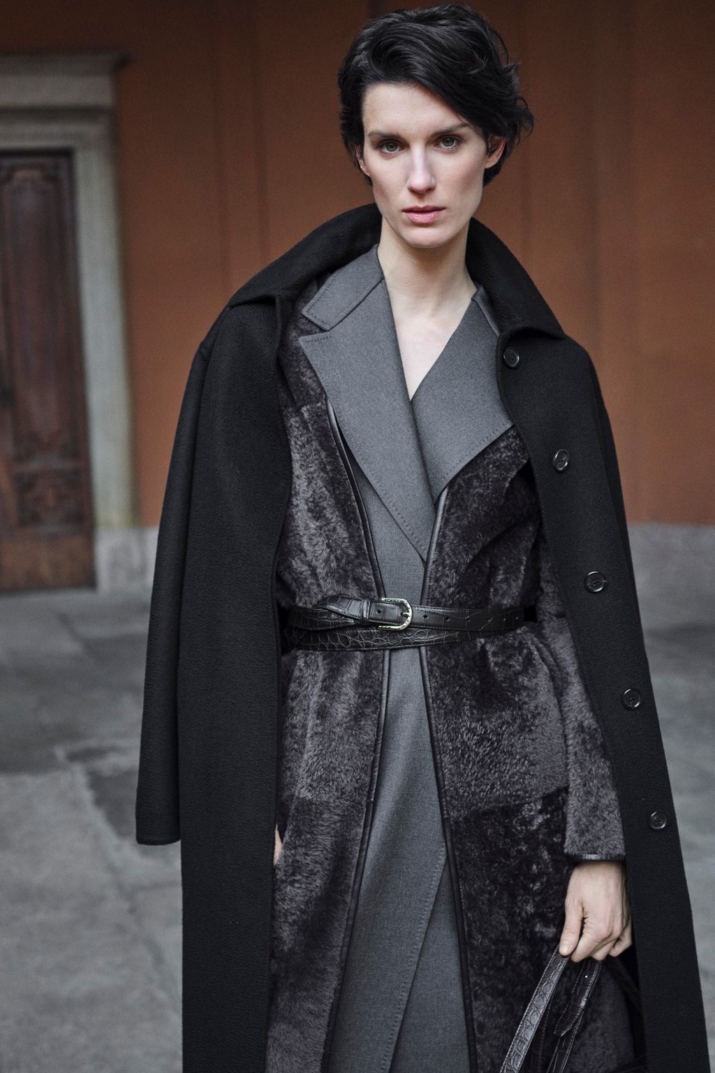 Fashion Week Milan Fall/Winter 2025 look 19 from the Brioni collection womenswear