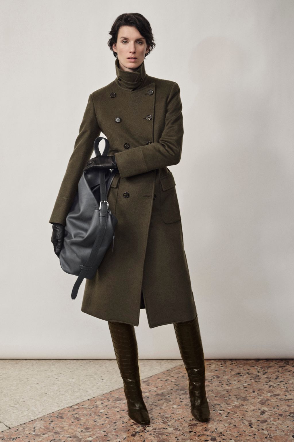 Fashion Week Milan Fall/Winter 2025 look 23 from the Brioni collection womenswear