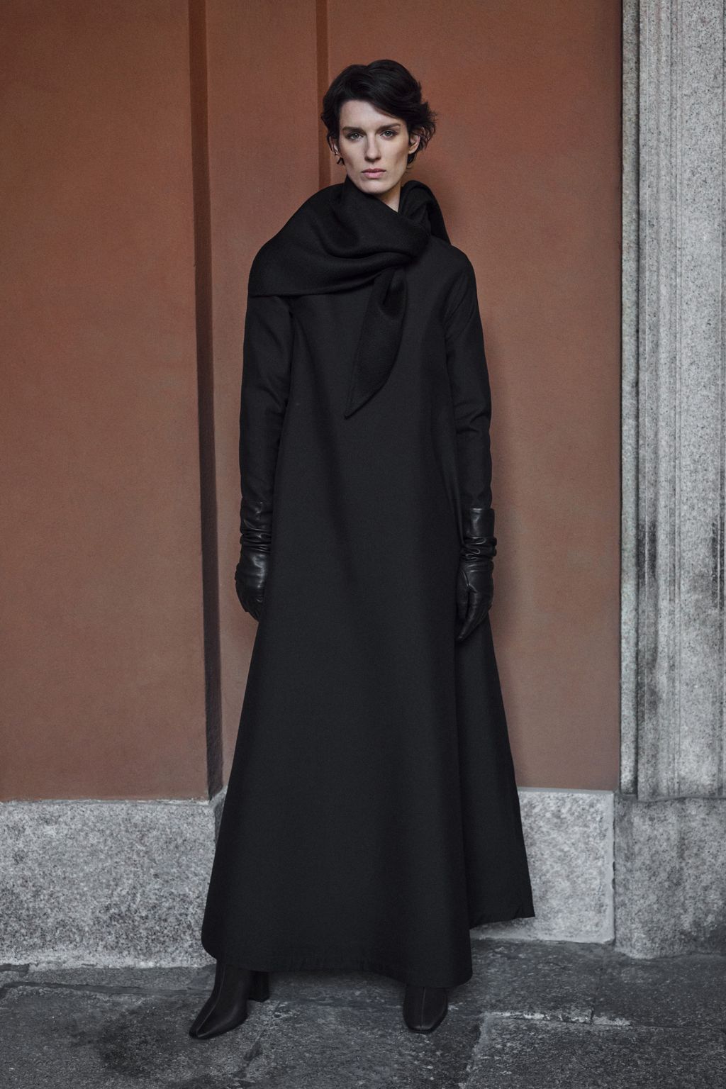 Fashion Week Milan Fall/Winter 2025 look 25 from the Brioni collection womenswear