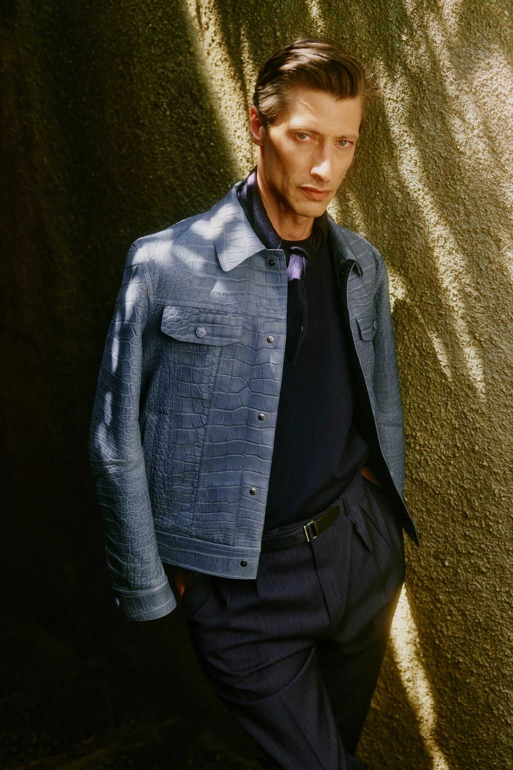 Fashion Week Milan Spring/Summer 2023 look 11 de la collection Brioni menswear