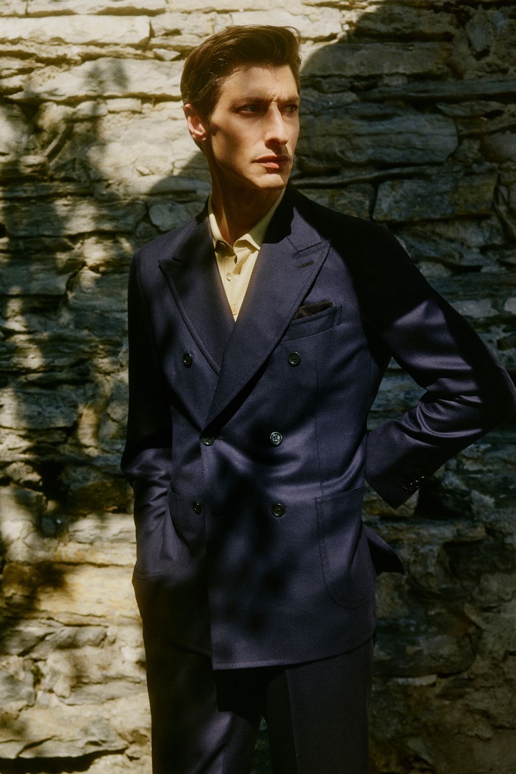 Fashion Week Milan Spring/Summer 2023 look 30 from the Brioni collection 男装