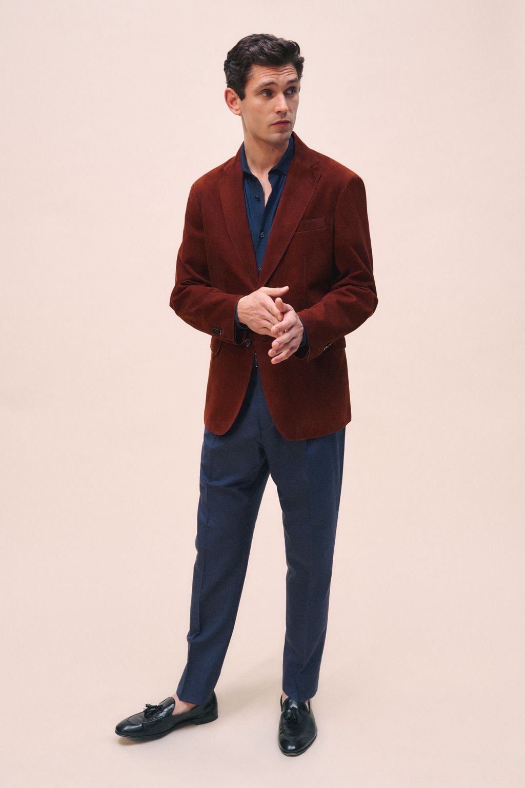Fashion Week Milan Spring/Summer 2024 look 11 from the Brioni collection 男装