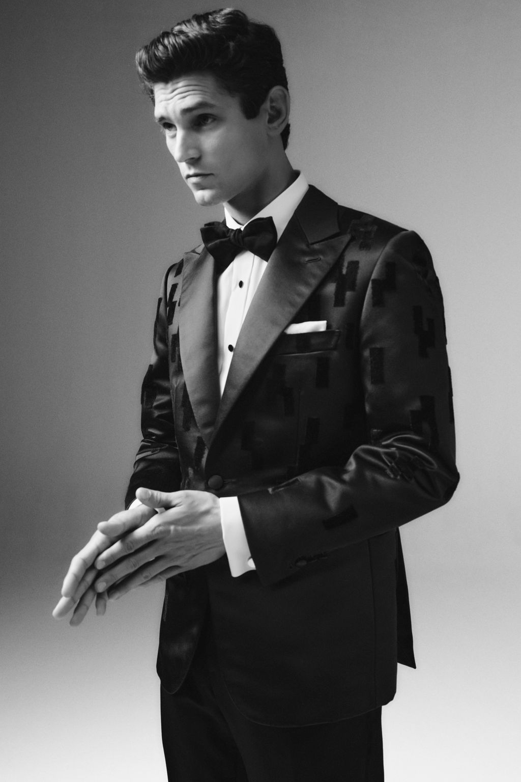 Fashion Week Milan Spring/Summer 2024 look 35 de la collection Brioni menswear