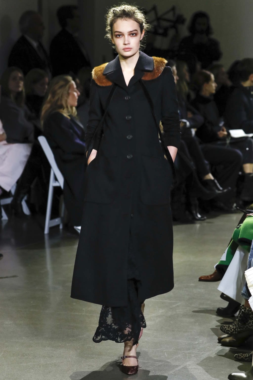 Fashion Week New York Fall/Winter 2018 look 21 from the Brock Collection collection womenswear
