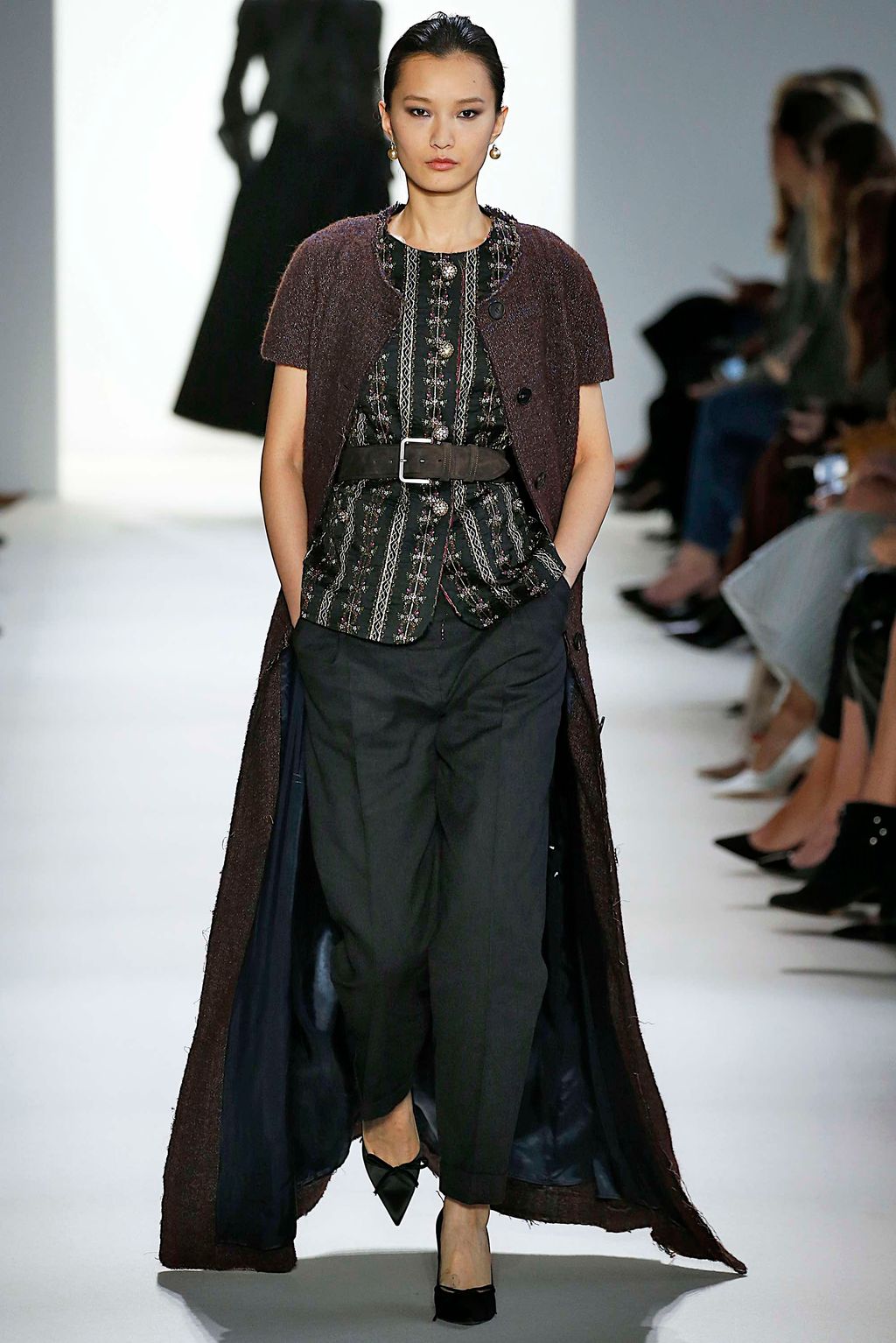 Fashion Week New York Fall/Winter 2019 look 13 from the Brock Collection collection womenswear