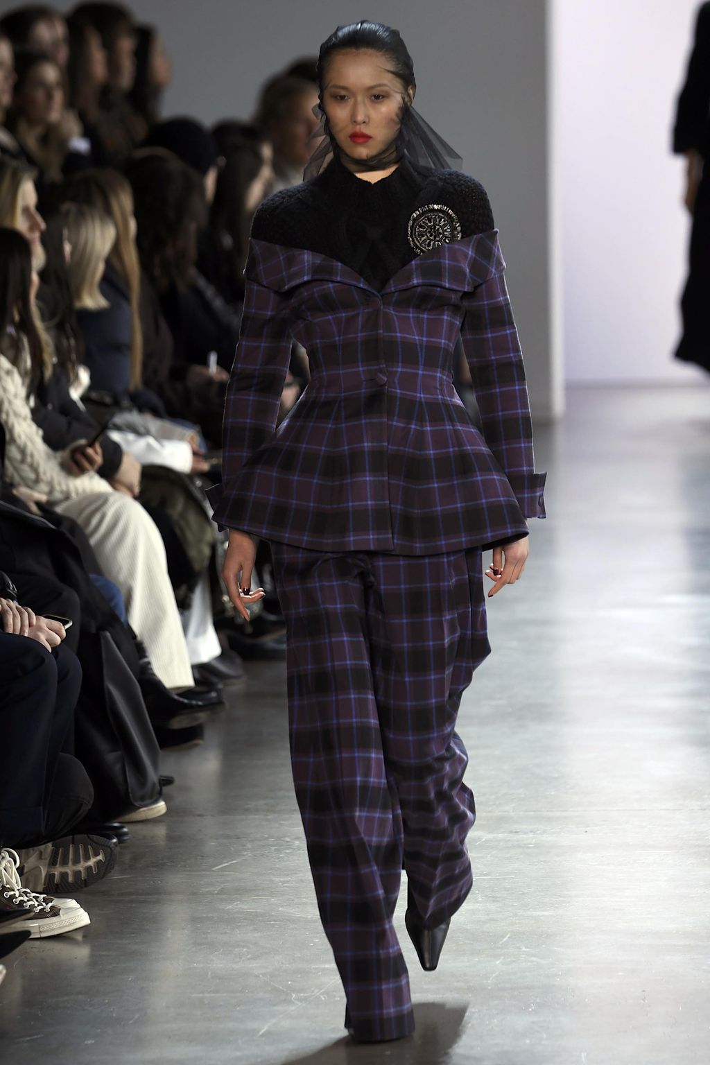Fashion Week New York Fall/Winter 2020 look 12 from the Brock Collection collection womenswear