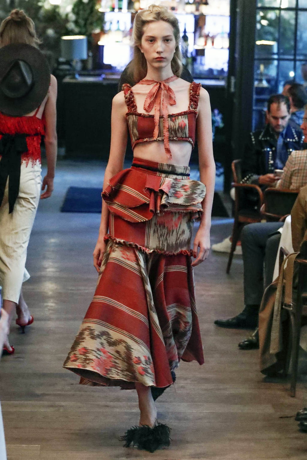 Fashion Week New York Spring/Summer 2019 look 8 from the Brock Collection collection 女装