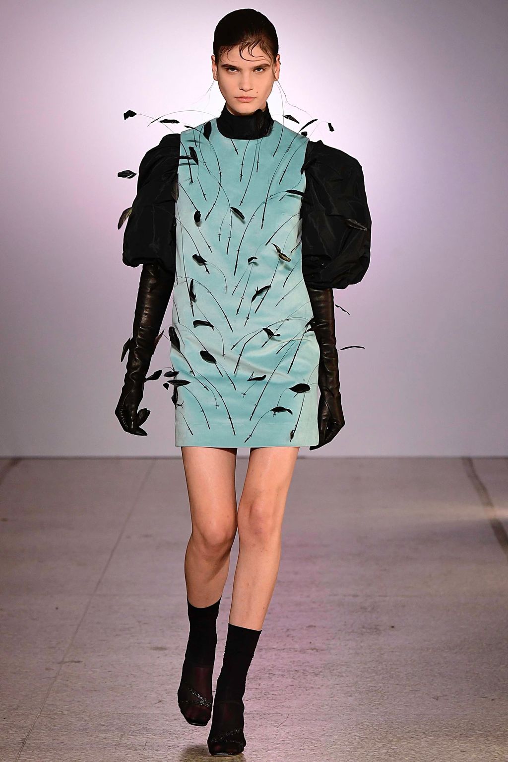 Fashion Week Milan Fall/Winter 2019 look 15 de la collection Brognano womenswear