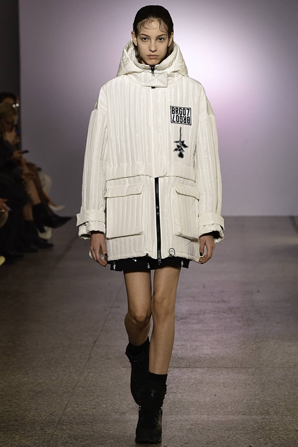 Fashion Week Milan Fall/Winter 2019 look 19 from the Brognano collection 女装