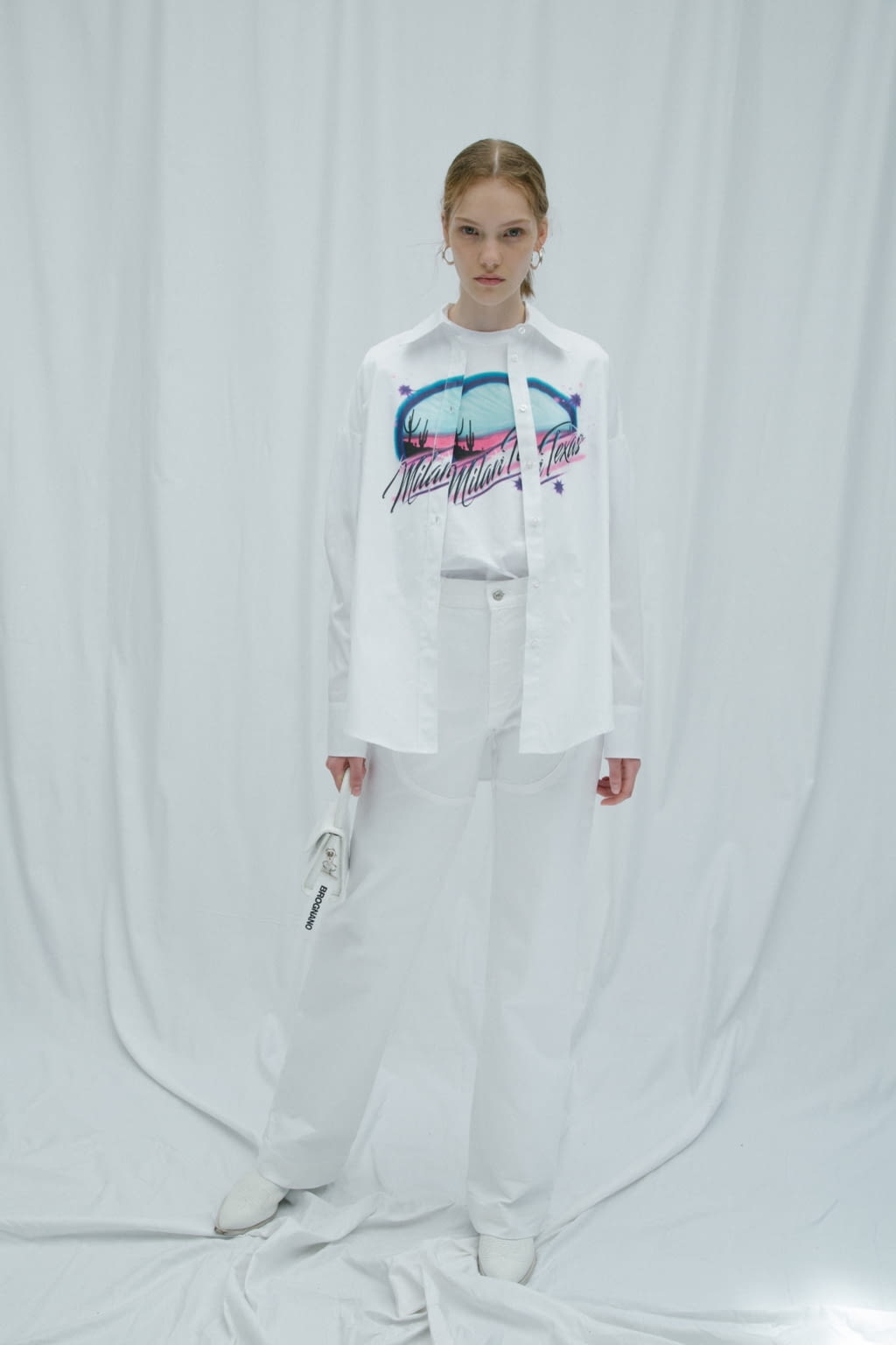 Fashion Week Milan Resort 2020 look 6 from the Brognano collection 女装