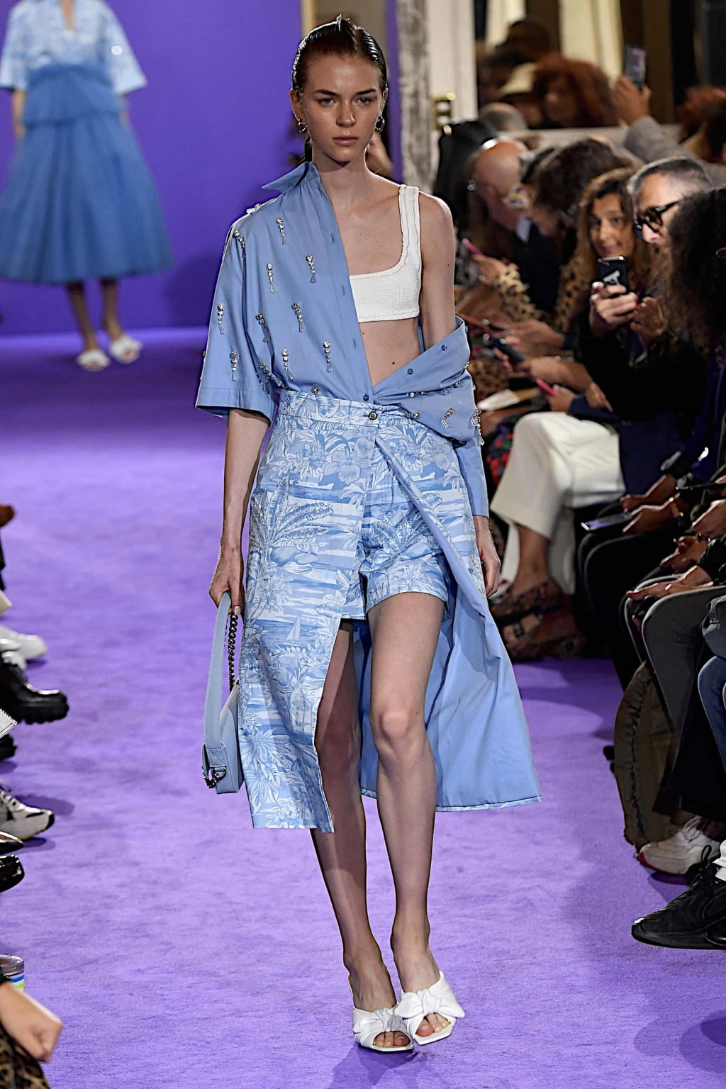 Fashion Week Milan Spring/Summer 2020 look 1 from the Brognano collection womenswear