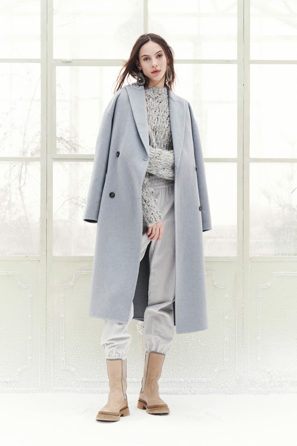 Fashion Week Milan Fall/Winter 2021 look 27 de la collection Brunello Cucinelli womenswear